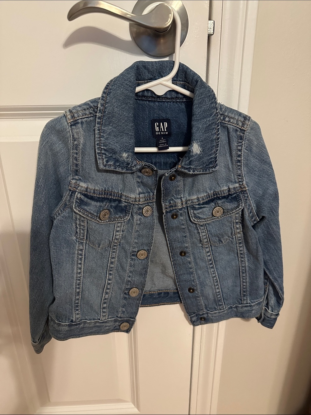 GAP Kids Classic Light Wash Denim Jacket
